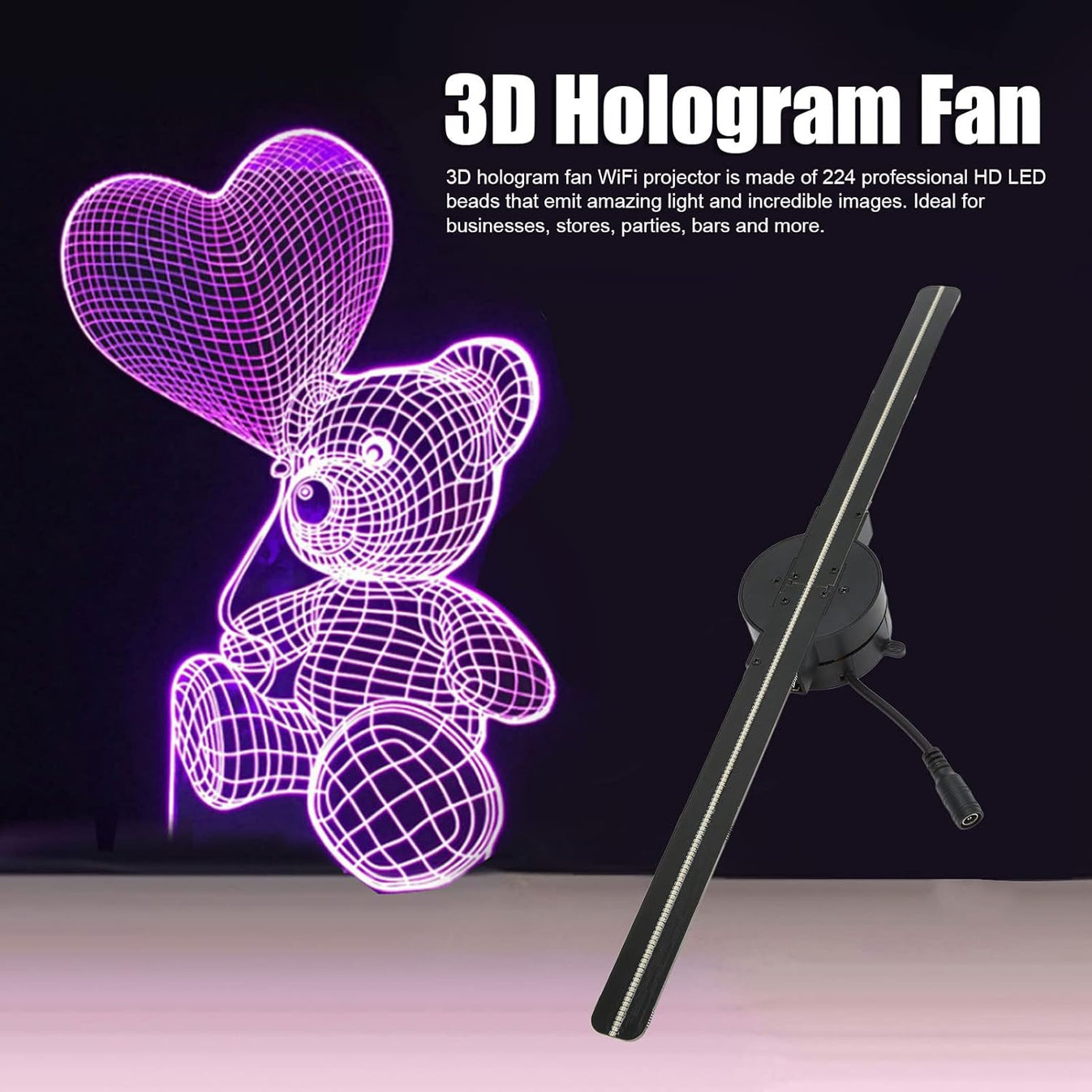 3D Holographic Fan